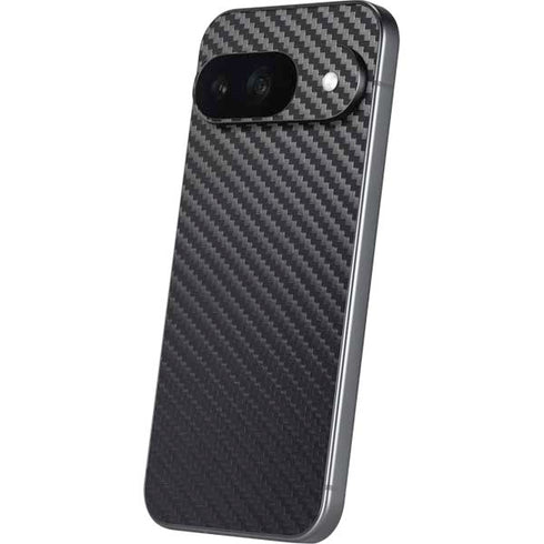 Black Carbon Fiber Specialty Texture Material Google Pixel 9 Skin